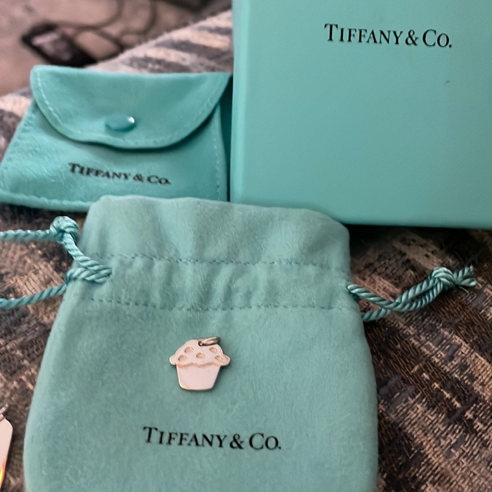 Authentic Tiffany & Co. Cupcake Love Charm